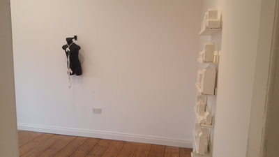 Hidden Out Loud & Wearable sculpture/installaion by contemporary artist Niamh O'Connor.